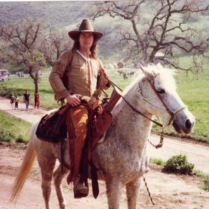 Rick Groat on set L A Goddess As the cowboy boy toySee more athttpwwwfacebookcomrickgroat
