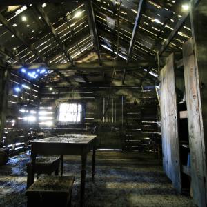 Jacobs cabin built on stage for LOST