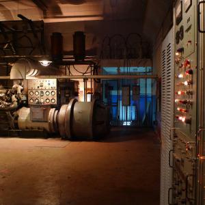 Hydra generator room, built on location for 