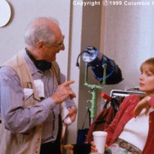 Director Ulu Grosbard with Michelle Pfeiffer