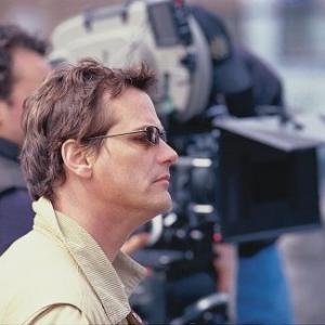 Director, co-writer, and star, Paul Gross on the set of MEN WITH BROOMS