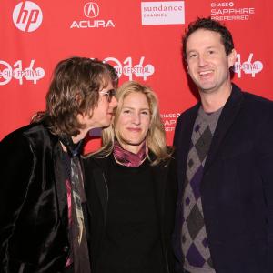 James D. Cooper, Trevor Groth and Loretta Harms at event of Lambert & Stamp (2014)