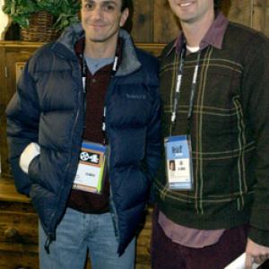 Hank Azaria and Trevor Groth at event of Nobody's Perfect (2004)