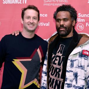 Trevor Groth and Sacha Jenkins at event of Fresh Dressed 2015