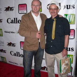 Hank Grover R and John Duncan L on the Red Carpet