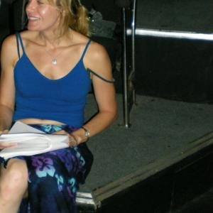 Eileen Grubba in rehearsals at The Met Theater