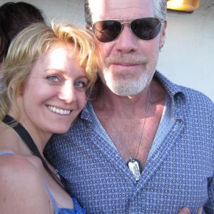 Ron Perlman and Eileen Grubba, 