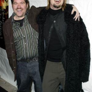 Eric Bress and J Mackye Gruber at event of The Butterfly Effect 2004