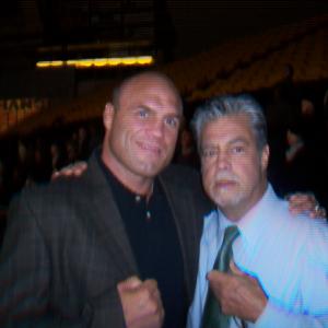 REDBELT directed by David Mamet On set w/UFC Champ Randy Coutour.