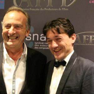 Yves Lecocq and Stephane Guenin at the FIF Cannes 2015 AFPF Party