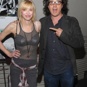 Courtney Love and Davis Guggenheim at event of It Might Get Loud 2008
