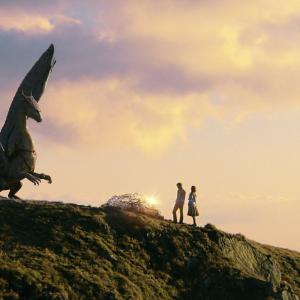 Still of Sienna Guillory and Ed Speleers in Eragon 2006