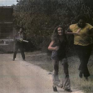 Still of Marilyn Burns Ed Guinn and Gunnar Hansen in The Texas Chain Saw Massacre 1974