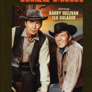 Clu Gulager and Barry Sullivan in The Tall Man (1960)