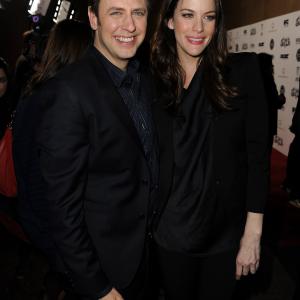 Liv Tyler and James Gunn at event of Super 2010