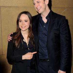 James Gunn and Ellen Page at event of Super 2010