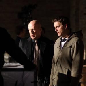 Mike Gunther directs Bruce Willis for Setup