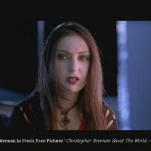 Marisa Guterman in a clip from Christopher Brennan Saves the World