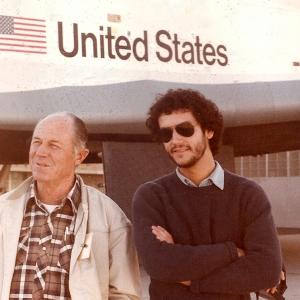 The Right Stuff - General Yeager & Gary Gutierrez - research trip to Edwards AFB