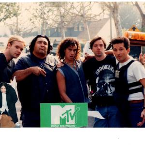 Old school picture MTV Paully, Cris Connely, Fred Asperagus, Dave davidson