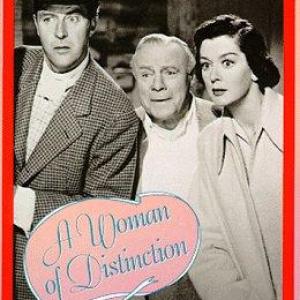 Ray Milland Edmund Gwenn and Rosalind Russell in A Woman of Distinction 1950