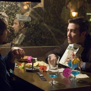 Still of Robert Downey Jr. and Jake Gyllenhaal in Zodiac (2007)