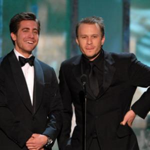 Heath Ledger and Jake Gyllenhaal at event of 12th Annual Screen Actors Guild Awards 2006