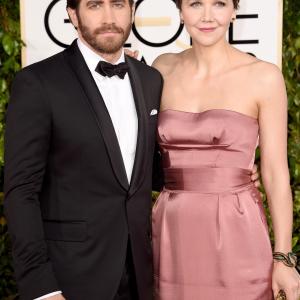 Jake Gyllenhaal and Maggie Gyllenhaal at event of The 72nd Annual Golden Globe Awards (2015)