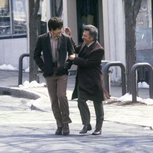 Still of Dustin Hoffman and Jake Gyllenhaal in Moonlight Mile (2002)