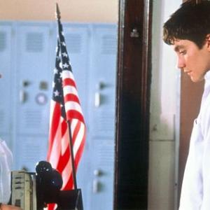Still of Drew Barrymore and Jake Gyllenhaal in Donnie Darko 2001