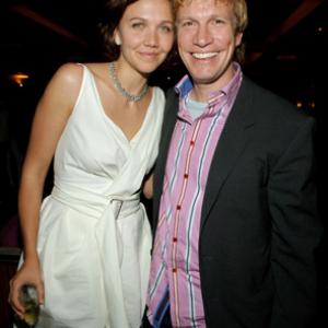 Maggie Gyllenhaal and Don Roos at event of Happy Endings 2005