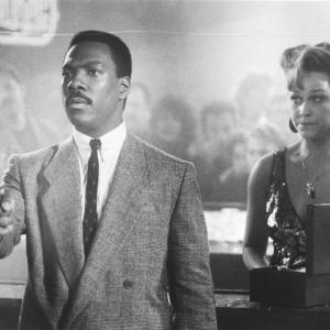 Still from another Another 48 Hrs. with Cathy Haase and Eddie Murphy.