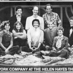 Torch Song Trilogy  Original Broadway Cast  Front row left to right Susan Edwards Fisher Stevens Diane Tarleton David Garrison Paul Joynt Estelle Getty Ned Levy  Back row left to right Jonathan Hadary Court Miller Peter Ratray