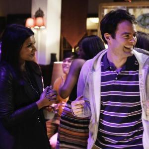 Still of Bill Hader and Mindy Kaling in The Mindy Project 2012