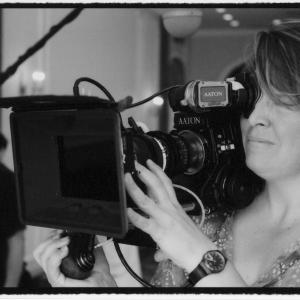 Shana Hagan, Director of Photography, in Buenos Aires, Argentina, shooting 