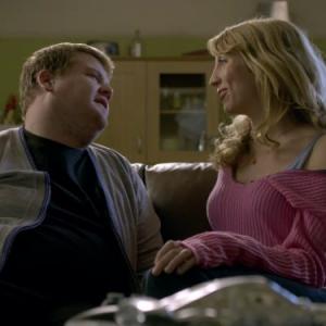 Still of James Corden and Daisy Haggard in Doctor Who (2005)