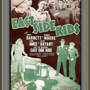 Harris Berger Edwin Brian Joyce Bryant Frankie Burke Hal E Chester and Donald Haines in East Side Kids 1940
