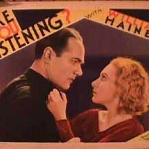 Madge Evans and William Haines in Are You Listening? (1932)