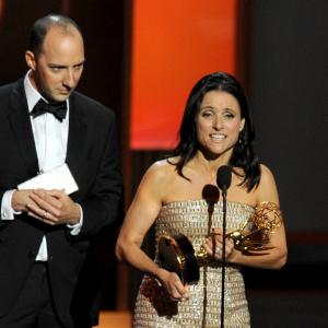 Julia LouisDreyfus and Tony Hale at event of The 65th Primetime Emmy Awards 2013