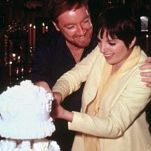 Liza Minnelli and Jack Haley Jr on their wedding day 1974