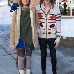 Doug Haley and Wendy McColm featured in Womens Wear Daily at Sundance Film Festival