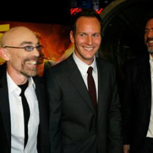Jackie Earle Haley, Jeffrey Dean Morgan and Patrick Wilson at event of Watchmen (2009)