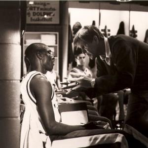 Nick Nolte and Anthony C. Hall, BLUE CHIPS