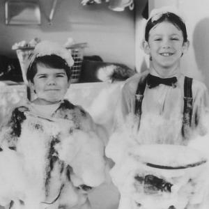 Still of Bug Hall and Travis Tedford in The Little Rascals (1994)