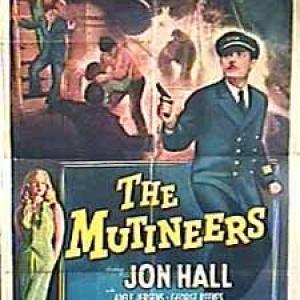 Jon Hall and Adele Jergens in The Mutineers (1949)