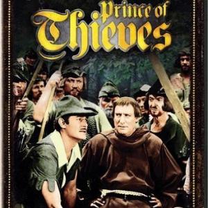 Jon Hall and Alan Mowbray in The Prince of Thieves (1948)