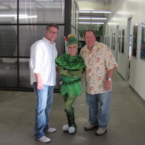 Klay Hall,Tink and John Lasseter