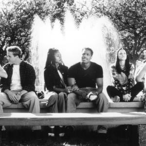 Still of Shannon Elizabeth, Anna Faris, Regina Hall, Shawn Wayans and John Abrahams in Pats baisiausias filmas (2000)