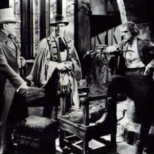 Still of Boris Karloff, John Buckler and Thurston Hall in The Black Room (1935)