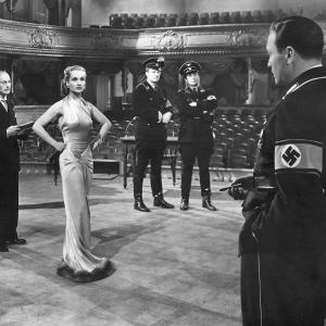 Still of Carole Lombard and Charles Halton in To Be or Not to Be 1942